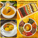 Goji Berry Chrysanthemum Tea for Liver Health, Dandelion Wolfberry Tea Bags, 8 Excellent Raw Material Formulas, Liver Cleanse & Detox Herbal Tea Bags