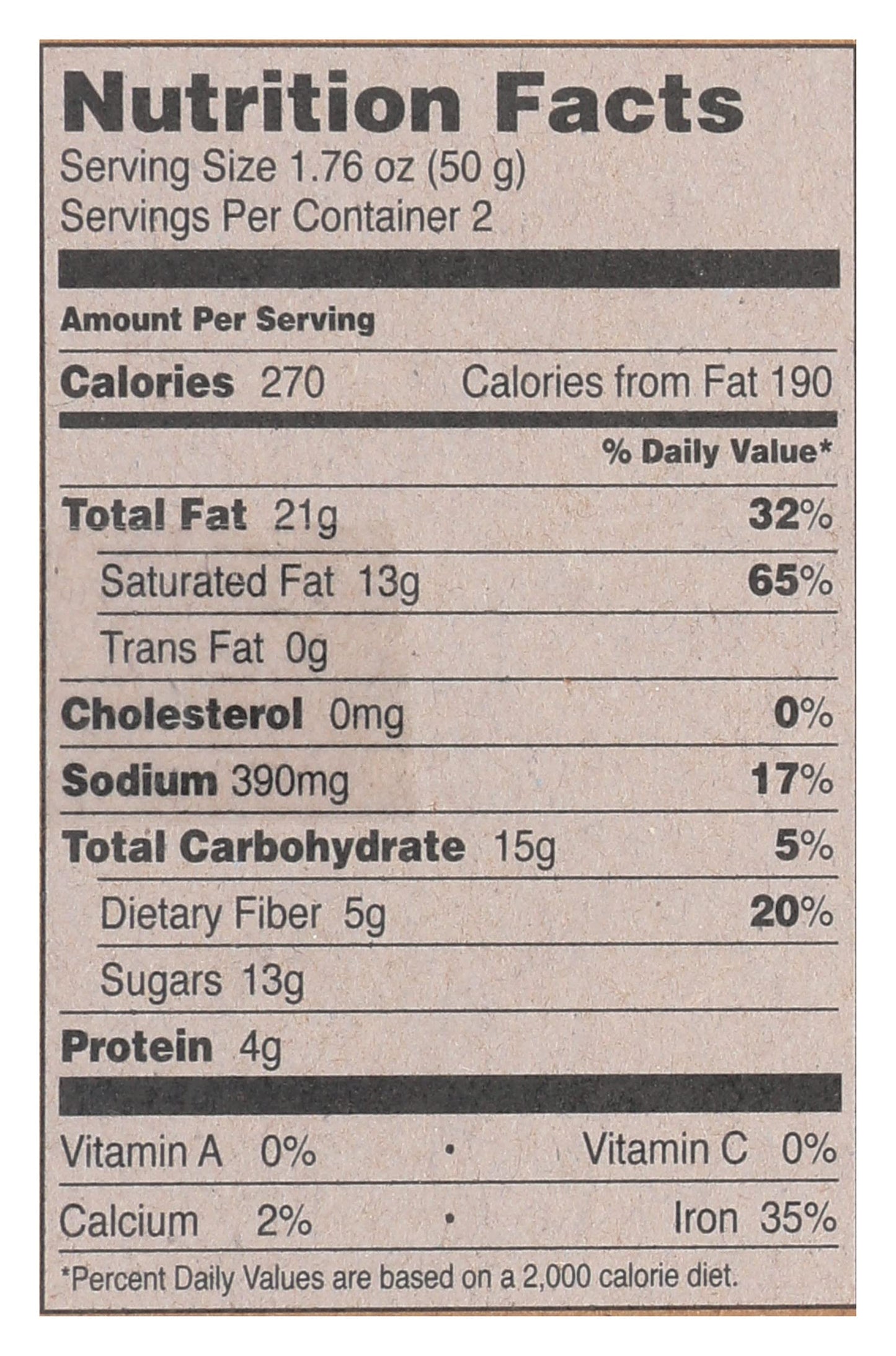 Jelina Chocolatier Organic Sea Salt Chocolate Bar 72%, 3.52 OZ