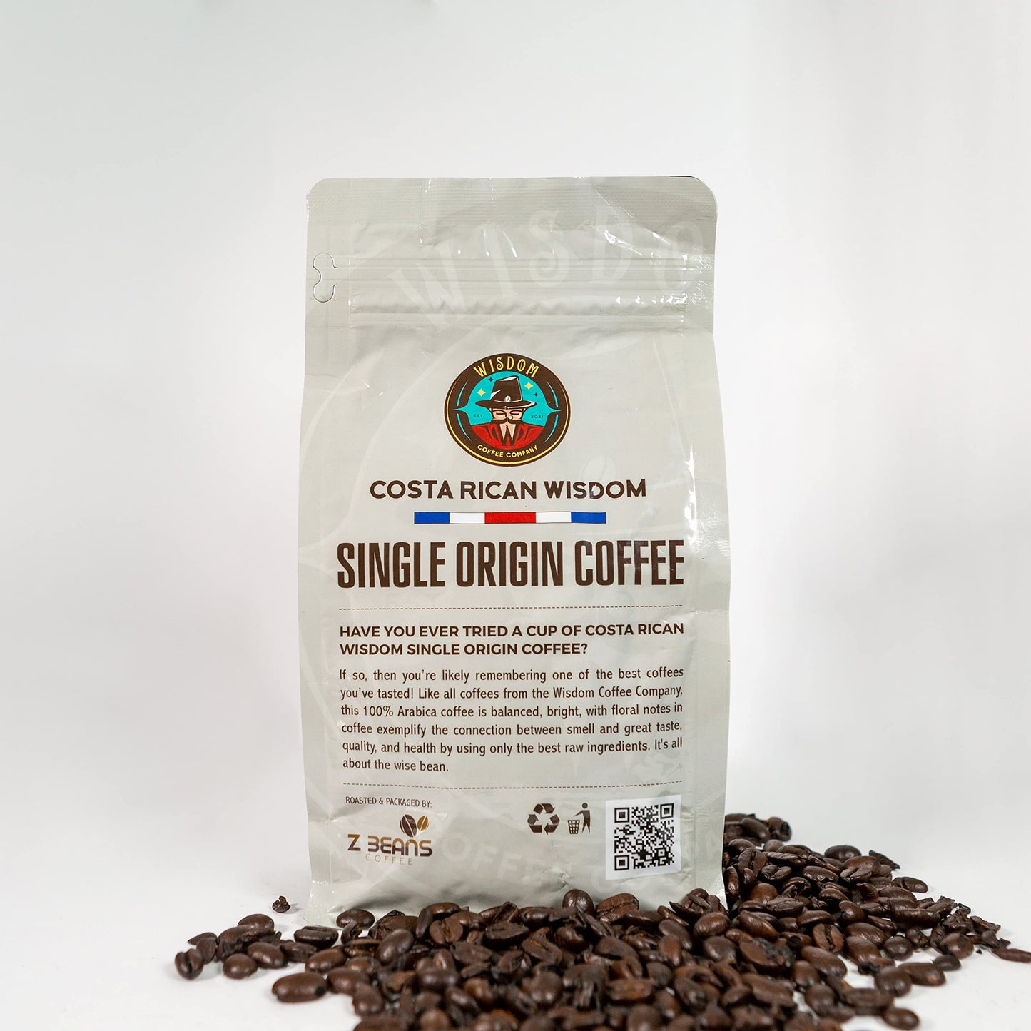 Costa Rican Coffee | Single Origin Coffee | Medium Roast Specialty Coffee | Costa Rican Tarrazu Coffee Whole Bean