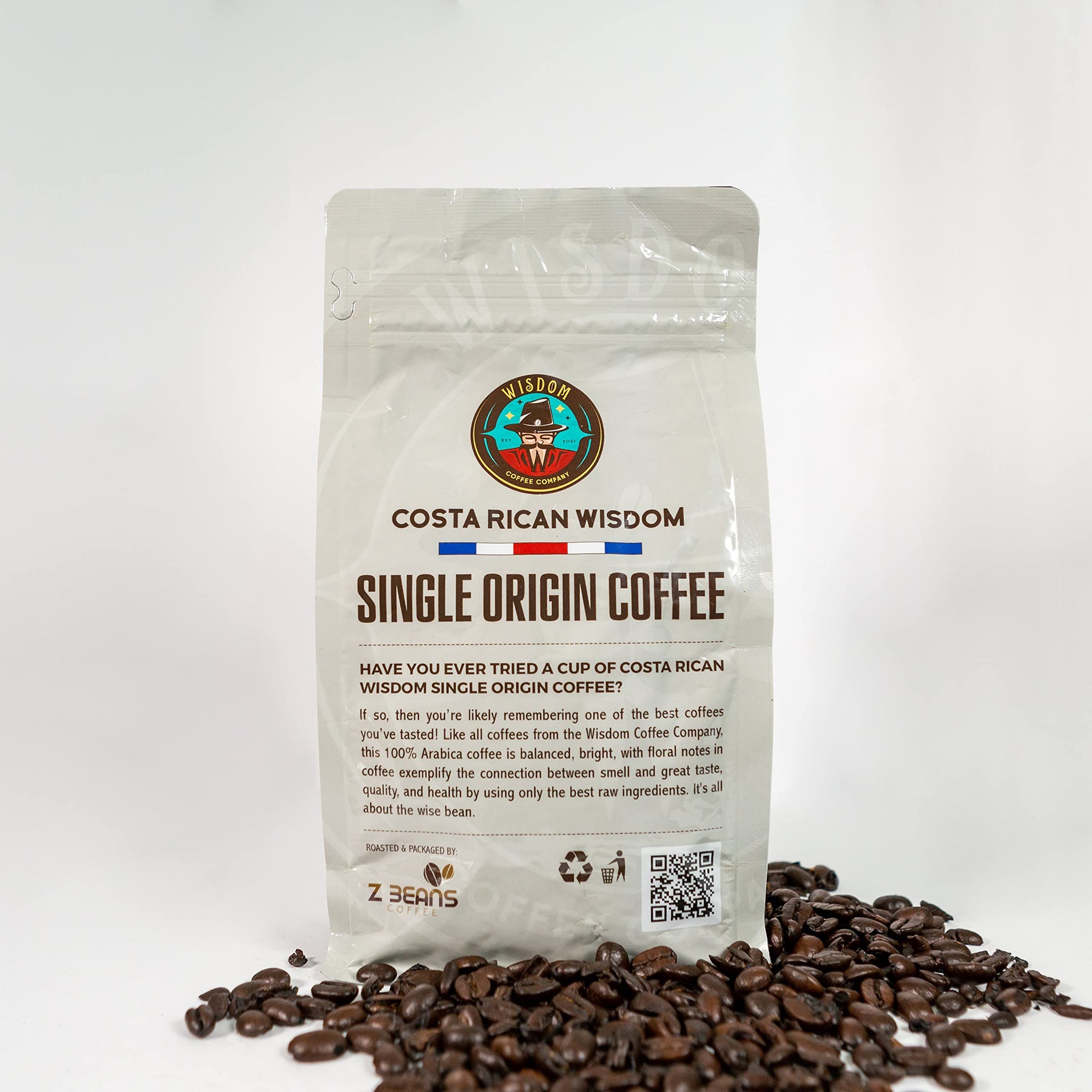 Costa Rican Coffee | Single Origin Coffee | Medium Roast Specialty Coffee | Costa Rican Tarrazu Coffee Whole Bean