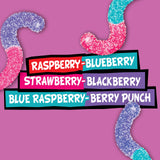 Trolli Sour Brite Crawlers, Very Berry Flavor, 5 Ounce