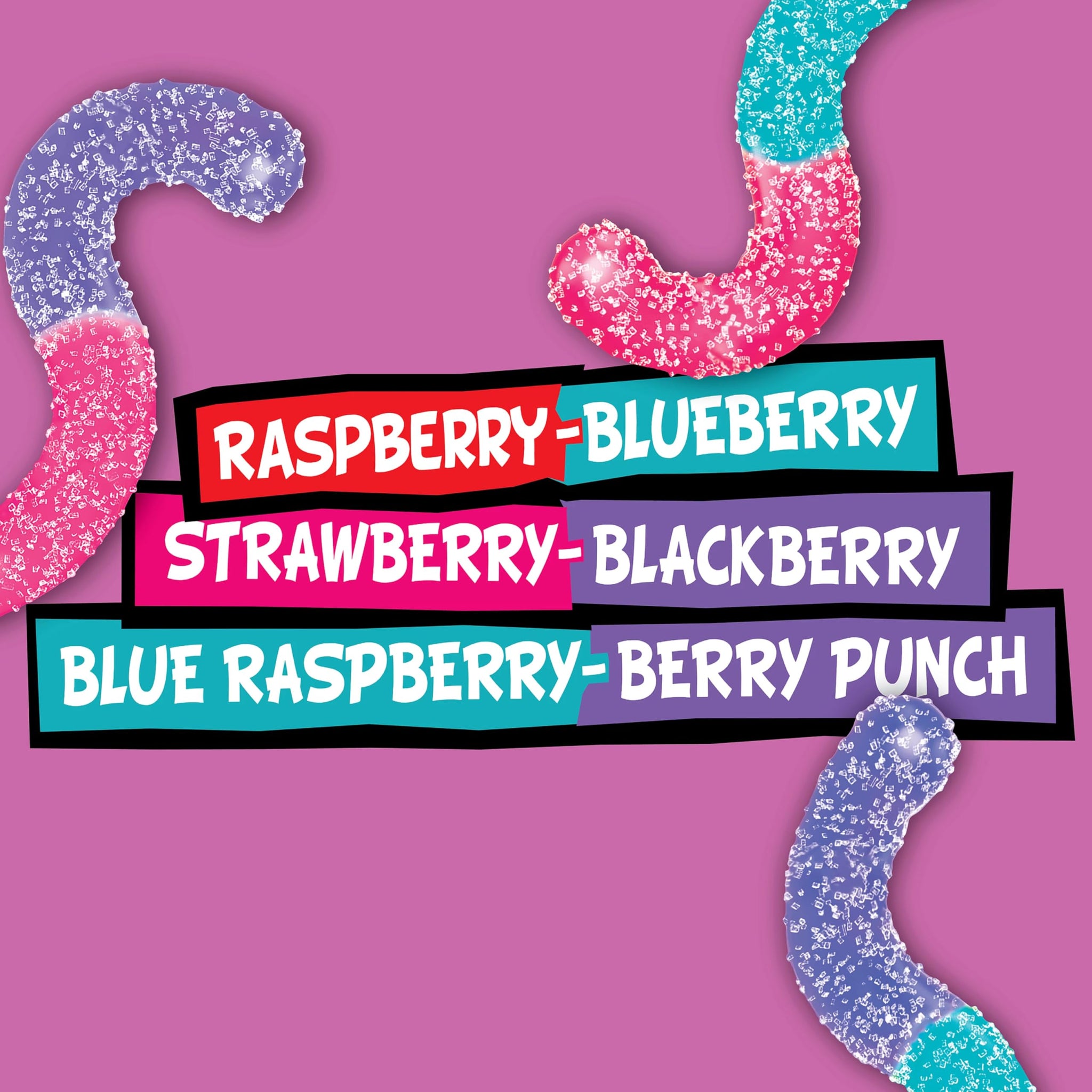 Trolli Sour Brite Crawlers Very Berry Gummi Candy 5 oz.