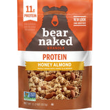 Bear Naked Granola Cereal, Vegetarian, Breakfast Snacks with Protein, Honey Almond, 11.2oz Bag (1 Bag)