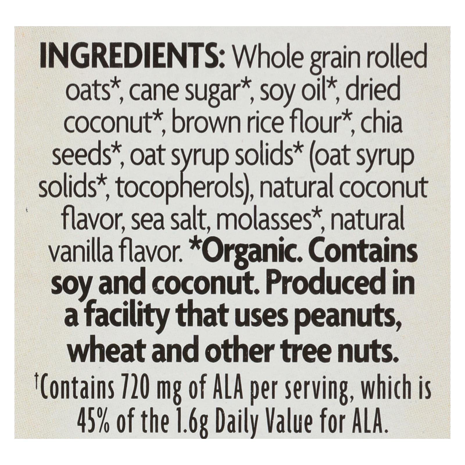 Chia Plus Coconut Chia Granola Cereal Organic 12.34 Ounces (Case of 12)