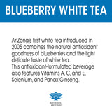 AriZona Premium Brewed Blueberry White, 20 Fl Oz, Pack of 24
