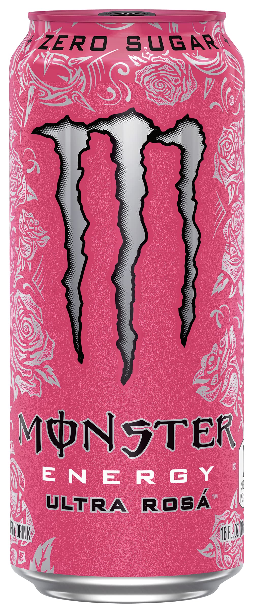 Monster Energy Ultra Rosa, Sugar Free Energy Drink, 16 Ounce