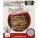 Little Pepi's Anise Pizzelles - Traditional Italian Waffle Cookies, Light & Crispy, Made with Farm Fresh Eggs, Authentic Italian Pizzelle Cookies