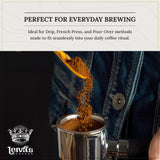 Leiva’s Dark Roast Ground Coffee (8 Oz) - Freshly Roasted, Small Batch Guatemalan Beans - Abuelo Fuerte Coffee Grounds w/Chocolate & Caramel Notes