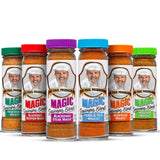 Chef Paul Magic Seasoning Blends Seafood Seasoning Variety Pack | Blackened Redfish & Steak, Seafood, Poultry, Vegetable, Pork & Veal | All-Purpose