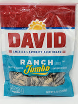 David Ranch Sunflower Seeds (Jumbo) 3.25oz (2) Pack