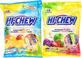 Assorted Chewy Fruit Candy Variety Pack - Two 3.5 oz Bags with Tropical and Original Fruit Flavors, Soft & Chewy Candy for Sharing