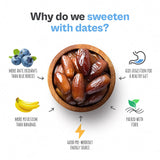 NUTSÓLA Vanilla Almond Superfood Bites - Gluten Free, Grain-Free, Non-Gmo, and Naturally Date-Sweetened, Vegan Snacks with No Sugar Added (3.5 Ounces