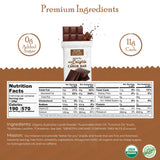 Missy J's Organic Carob Dark Delights Unsweetened Plain Candy Bar 3 Oz 2 Pack | Vegan, Gluten and Caffeine Free, Healthy Substitute for Chocolate