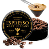 SPECIALTY ESPRESSO MARTINI COFFEE BEANS - 4OZ WHOLE BEAN GARNISH FOR COCKTAILS & MIXOLOGY, PREMIUM BARISTA-QUALITY ESPRESSO MARTINI TOPPING, COFFEE