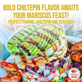 Dried Chiltepin Peppers (Chile Tepin) - 1oz Bag - Great For Use with Seafood, Sauces, Stews, Salsa, Meats. Very Hot with a Smoky Flavor. Air Tight