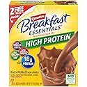 Carnation Breakfast Essentials High Protein Powder Drink Mix, Rich Milk Chocolate, 1.31 Ounce (Pack of 10) (Packaging May Vary)