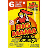 Penrose Big Mama Pickled Sausages, 2.4 Ounce, 6 Pack