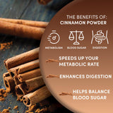 Worldwide Botanicals Organic Vietnamese Cinnamon Powder, 1 Pound - Premium Ground Cinnamon Spice - 100% Pure | Sustainably Harvested in Wild Forests |