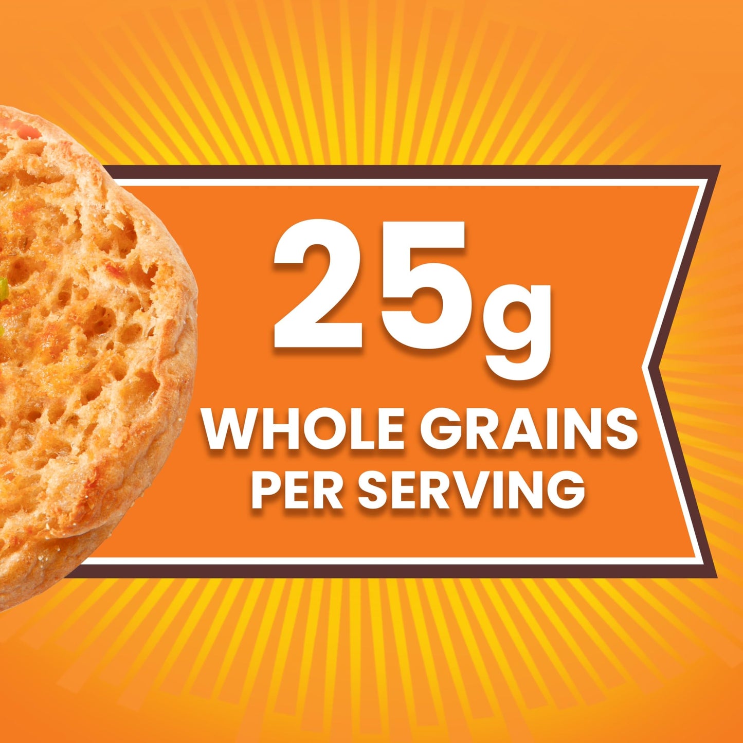 Thomas’ 100% Whole Wheat English Muffins, 6 Count, 12 Oz Package of English Muffins