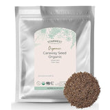 Starwest Botanicals Caraway Seed Organic - Seasoning Spice for Rye Bread, Sauerkraut, Harissa, Pickling, Baking & Cooking, Whole Caraway Seeds