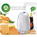 Air Wick Essential Mist, Essential Oil Diffuser (Diffuser + 1 Refill), Mandarin & Sweet Tangerine, Air Freshener