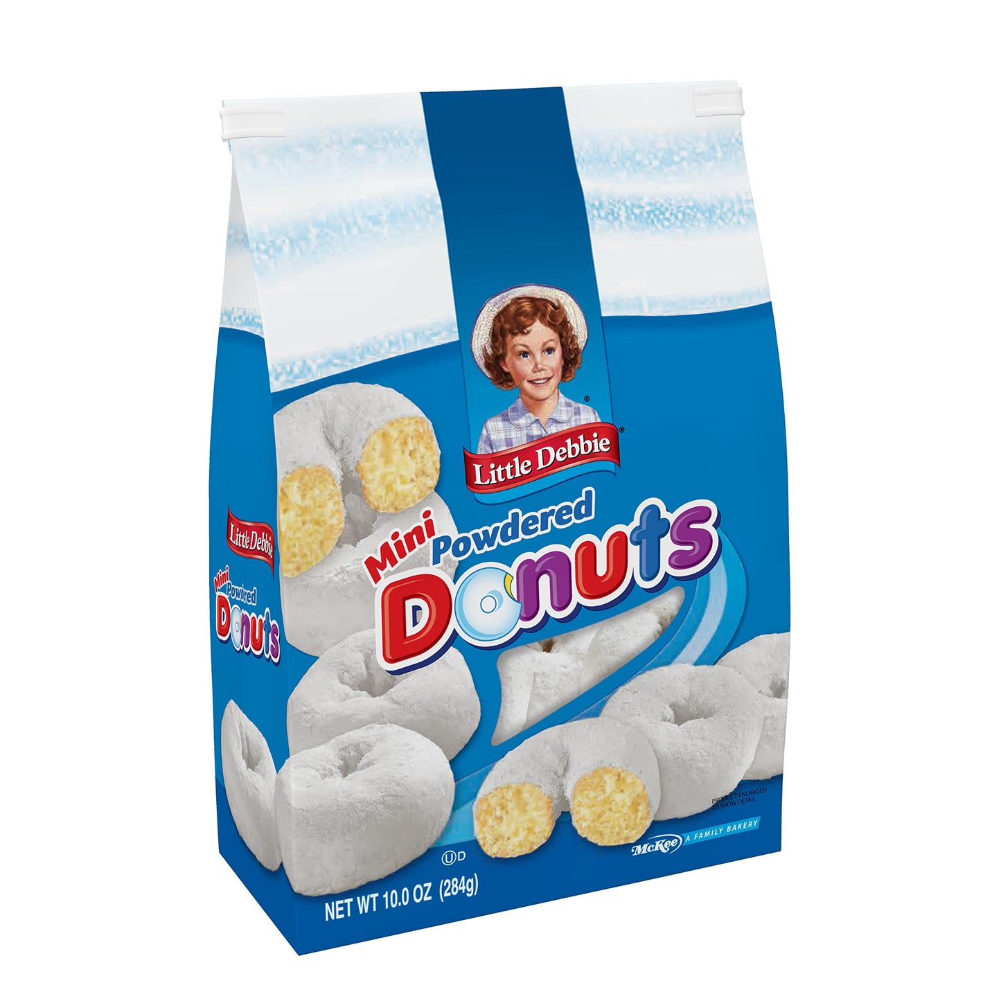 Little Debbie Powdered Mini Donuts, 10.0 OZ Bag