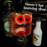QIXINLIZYY Eye Candy -11 oz can (30 pills) - Fruit bursting filling gummies - individually packaged Halloween candy - Children's party favorite