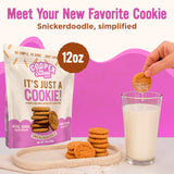 Cooper Street Snacks Snickerdoodle Cookies - Made with Real Butter & Avocado Oil, Nut, Soy & Seed Oil Free, Thin & Crispy Cinnamon Sugar Snacks