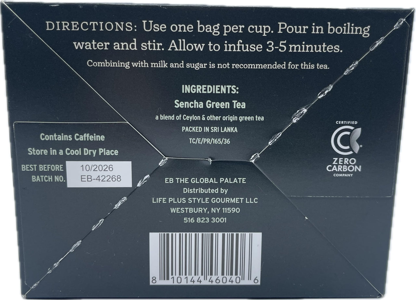 Premium Japanese Natural Pure Sencha Tea - 15 Pyramid Bags, Individually Wrapped, Crafted in Small Batches Original Blend (30-Grams)