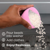 Downy Light Laundry Scent Booster Beads, Cherry Blossom Scent, 30.1 OZ, In-wash fabric beads designed to be gentle with a light boost of scent, No
