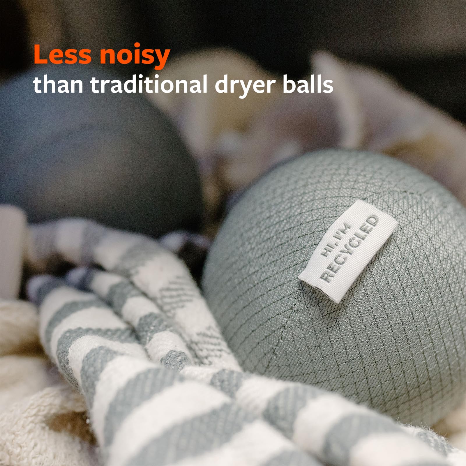 Full Circle Loads of Fun Anti-Static Dryer Balls - Reusable Alternative to Fabric Softener and Laundry Dryer Sheets, Removes Static, Quiter & Lasts
