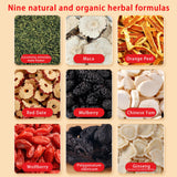 Kidney Tea - Ginseng and Wolfberry Tea, Ginseng Nine Treasure Tea, Men's Health Tea Herbal 9 Precious Ingredients Formula, Natural Organic Kidney
