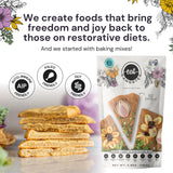 eat G.A.N.G.S.T.E.R. Vegan Pizza Crust & Flatbread Mix, Allergy-Friendly Baking Mix, Grain-Free, No Dairy, Nuts, Gluten, Dairy, For Paleo & AIP Diets, Delicious Crusts or Make Panini Sandwiches