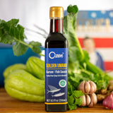 OZEN Golden Umami Garum Fish Sauce, Premium Artisanal Fermented Sauce Made from Flying Fish & Mackerel, Low Histamine Certified, Gourmet Umami