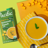 Pacific Foods Light in Sodium Organic Butternut Squash Soup, 32 oz Carton