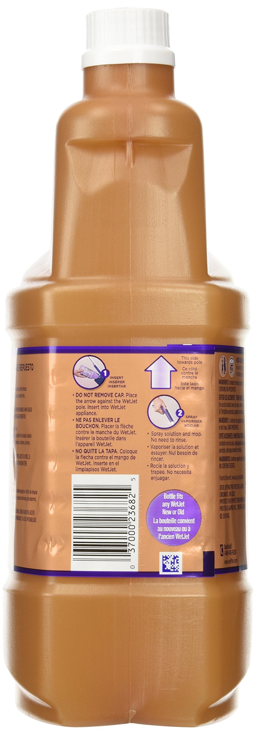 Swiffer Wetjet Wood Solution Wood 1.25 L/1.32 US QT/PTE E.-U/42.2 FL OZ, Blossom Breeze Scent