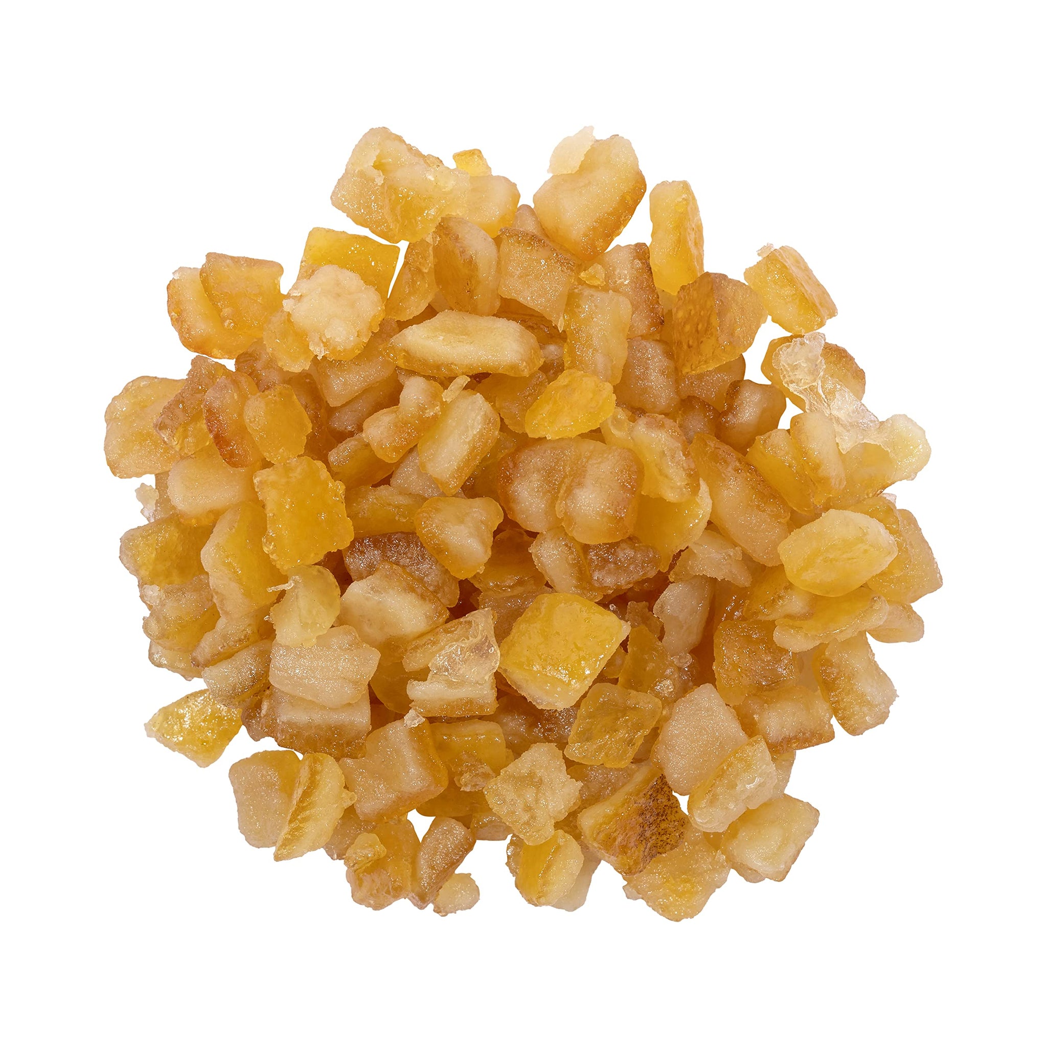 Candied Orange Peel, Double Diced 1 lb
