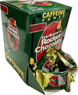 Rocket Chocolate Dark Chocolate Mint Flavored Caffeinated Chocolate Truffles, 50 count, Mini