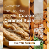 Glade PlugIns Refills Air Freshener Starter Kit, Scented and Essential Oils for Home and Bathroom, Cookie Caramel Rush, 0.67 Fl Oz, 1 Warmer + 1