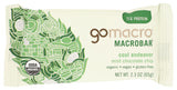 GOMACRO Organic Mint Chocolate Chip Bar Single, 2.3 OZ