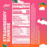 Alani Nu STRAWBERRY SUNRISE Sugar Free, Low Calorie Energy Drinks, 200mg Caffeine, Biotin B Vitamins, Zero Sugar, 10 Calories, 12 Fl Oz Cans, 12 Pack