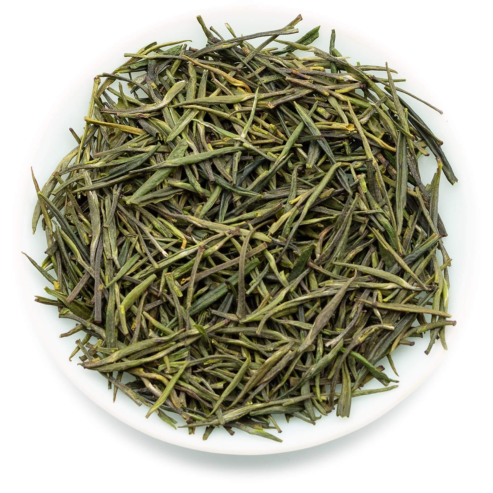 Oriarm Mount Emei Zhu Ye Qing Green Tea 100g - Chinese Bamboo Leaf Green Loose Leaf Tea - Yuqian 1st Grade