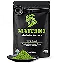 Matcho | Premium Matcha - Organic First Harvest Ceremonial Grade Matcha Green Tea Powder from Uji, Kyoto (30g/1.06oz)