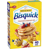 Betty Crocker Bisquick Original Pancake & Baking Mix, 40 oz. (Pack of 10)