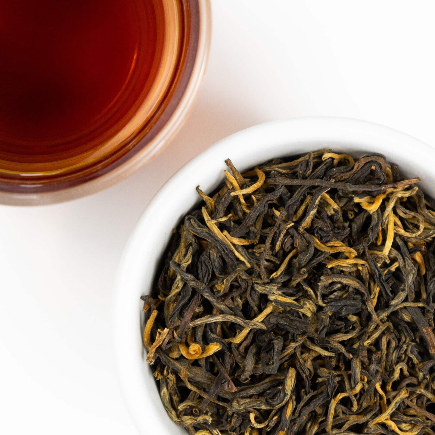The Whistling Kettle Ancient Forest Tea - Premium Organic Black Loose Leaf Tea - 4oz (72 servings)