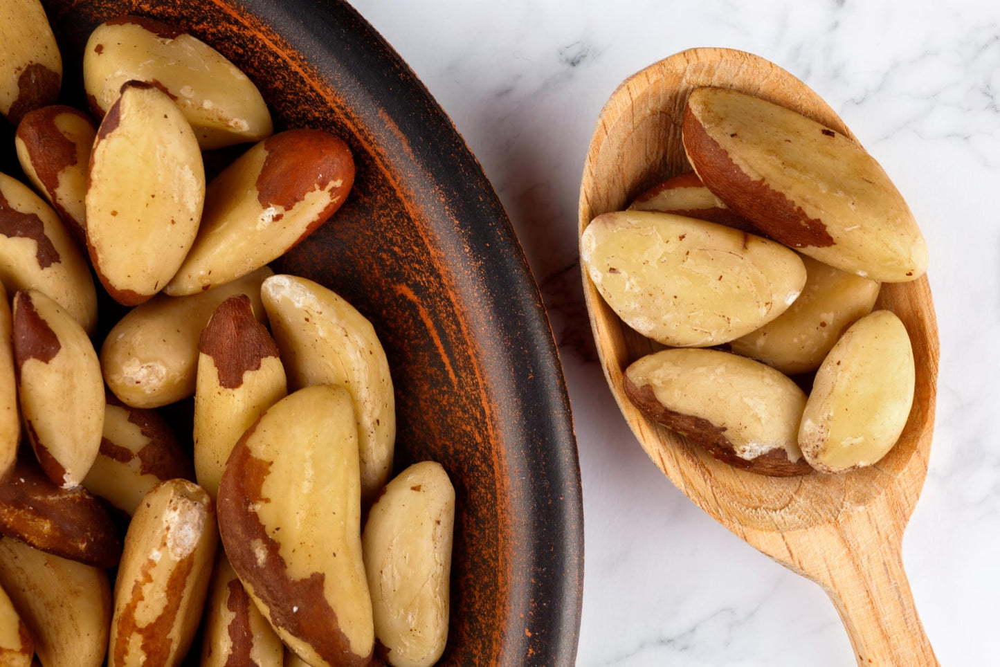 Food to Live - Dry Roasted Brazil Nuts with Himalayan Salt, 8 Ounces - Oven Roasted, Lightly Salted, No Oil Added, Whole. Vegan, Kosher, Bulk.