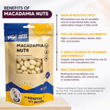 Yogi Super Foods Macadamia Nuts, Raw Nuts, Unsalted Nuts, Keto Macadamia Nuts Unsalted, Raw Macadamia Nuts for Baking, Snacking, Vegan, Keto-Friendly
