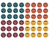 Kirkland Signature Organic K-Cups Variety Pack - Arabica, Single Serve Coffee Pods for Keurig Makers - 48 Pods in ComboCreations Box - Perfect