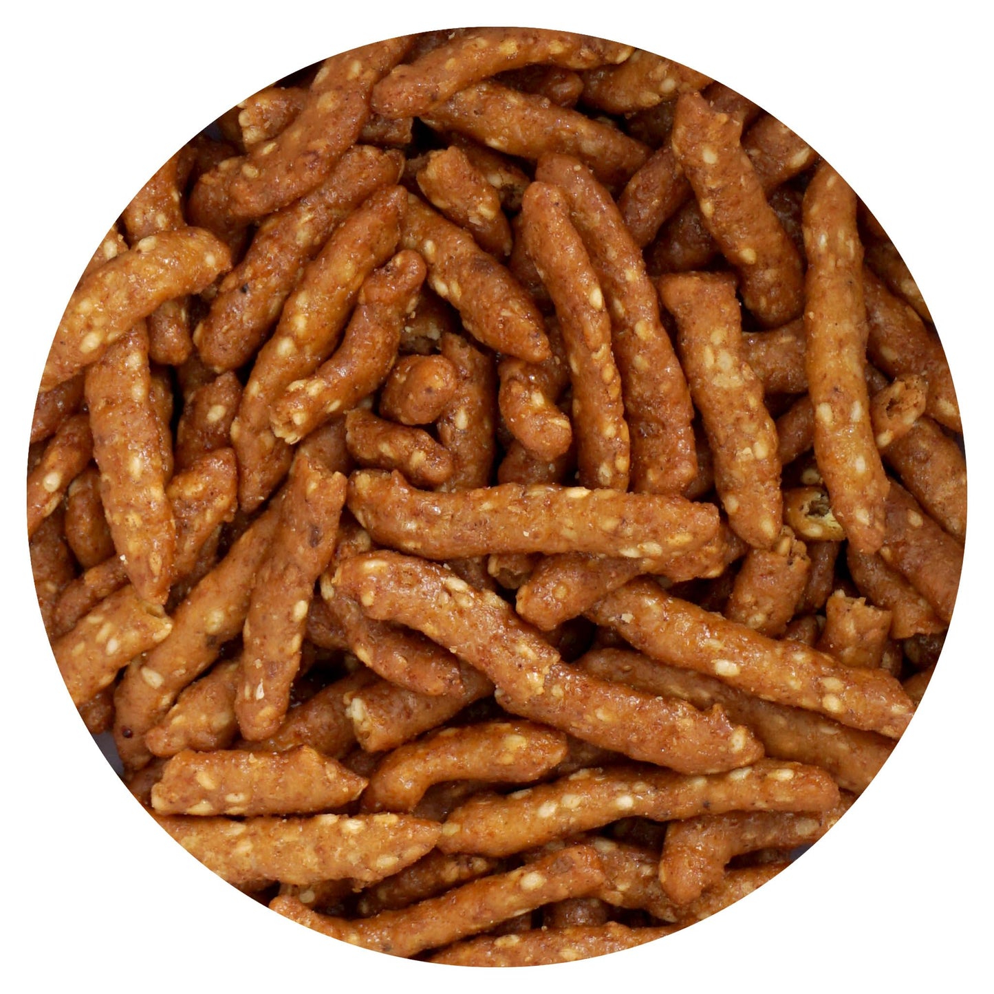 Honey Roasted Sesame Sticks, 2 Pound Bulk Bag, Hampton Distribution