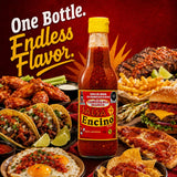 Salsa Encino Chile de Árbol Hot Sauce, Authentic Mexican Hot Sauce from Yahualica Jalisco, Stone-Ground & Naturally Fermented, Bold Heat for Wings